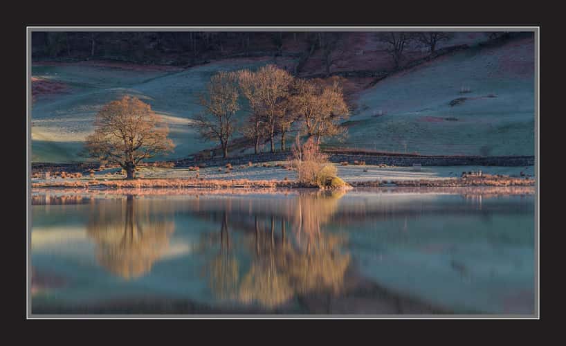 Boathouse on Rydal Water, Lake District National Park