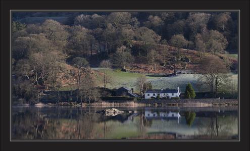 Boathouse on Rydal Water, Lake District National Park