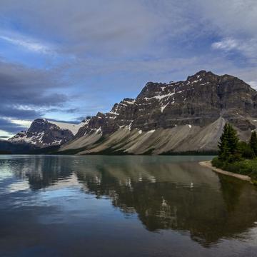 Bow Lake - From Num-Ti-Jah Lodge, Canada