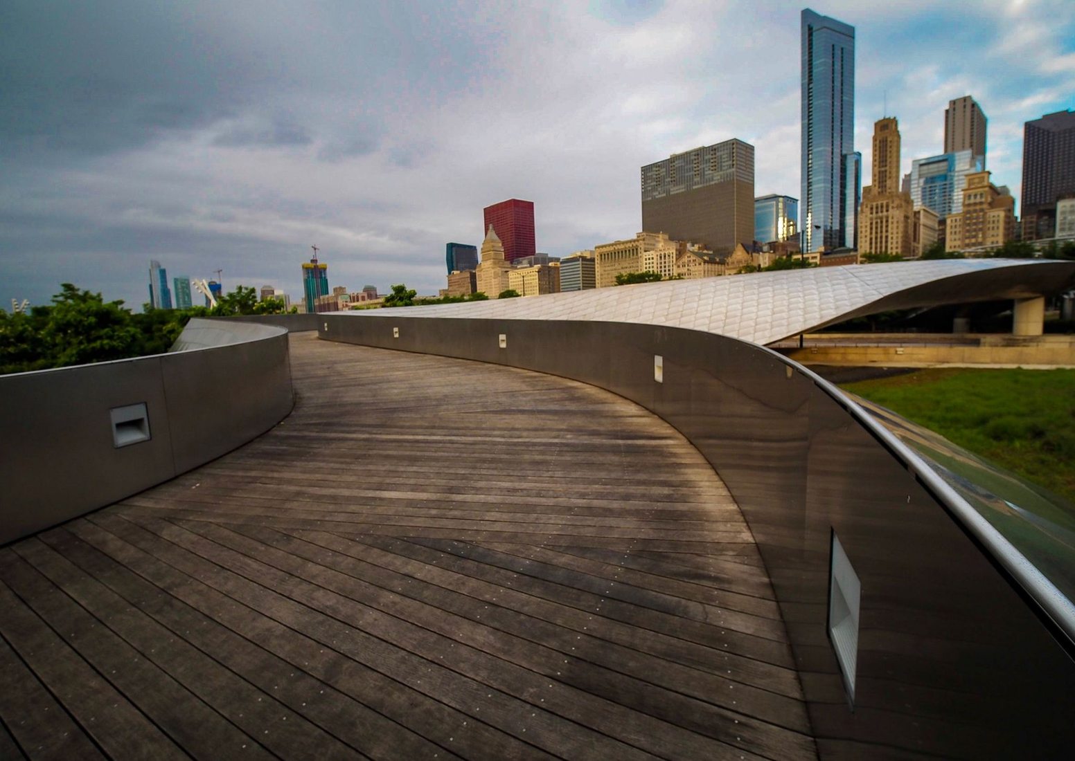 Bp Pedestrian Bridge, Chicago, Usa