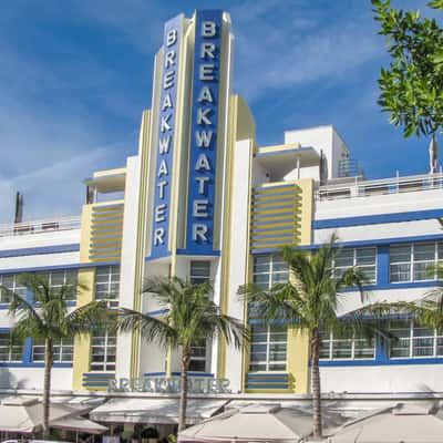 Breakwater Art Deco Hotel Miami Beach, USA