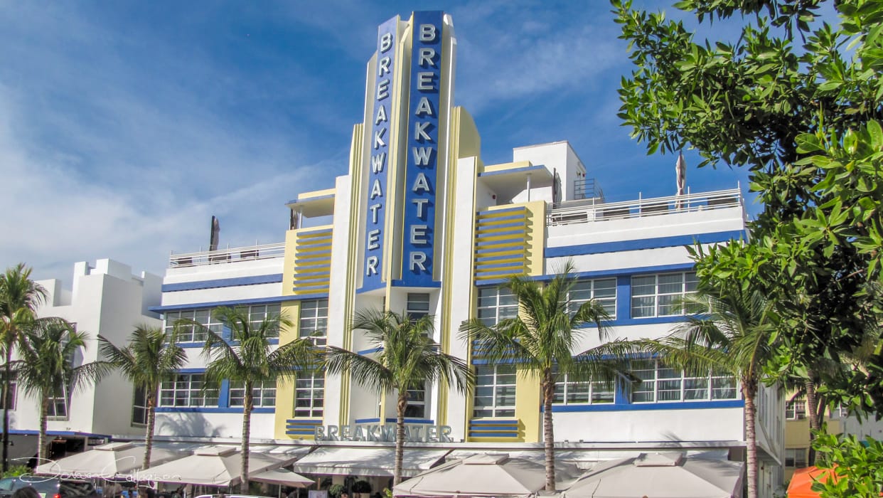 Breakwater Art Deco Hotel Miami Beach, USA