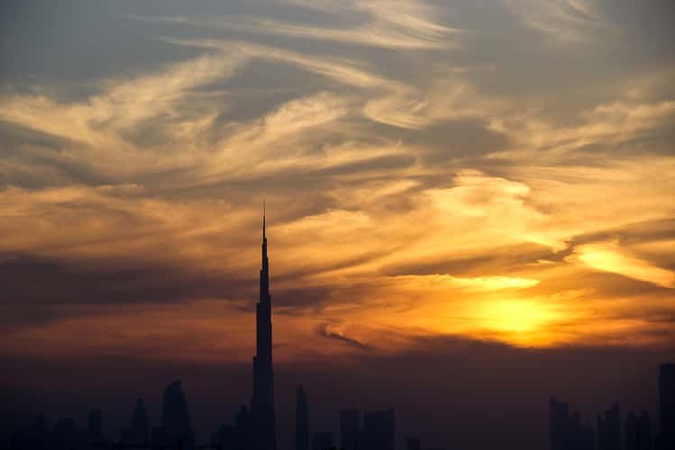 Burj Khalifa Sunset View