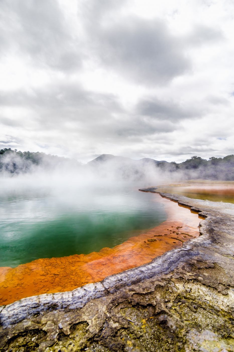 Champagne Pool at Wai-O-Tapu, New Zealand