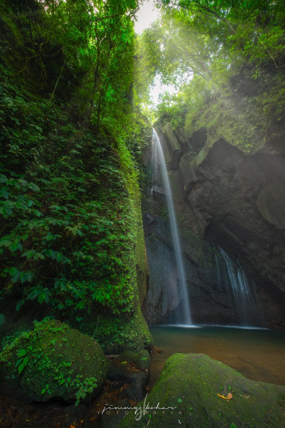 Cau Belayu Waterfall, Indonesia