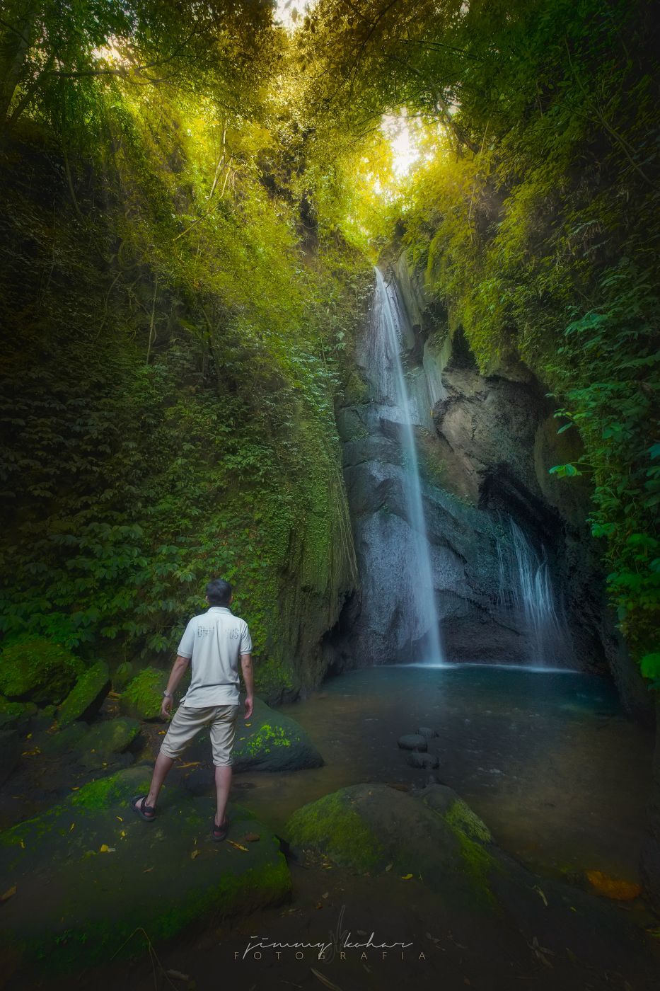 Cau Belayu Waterfall, Indonesia