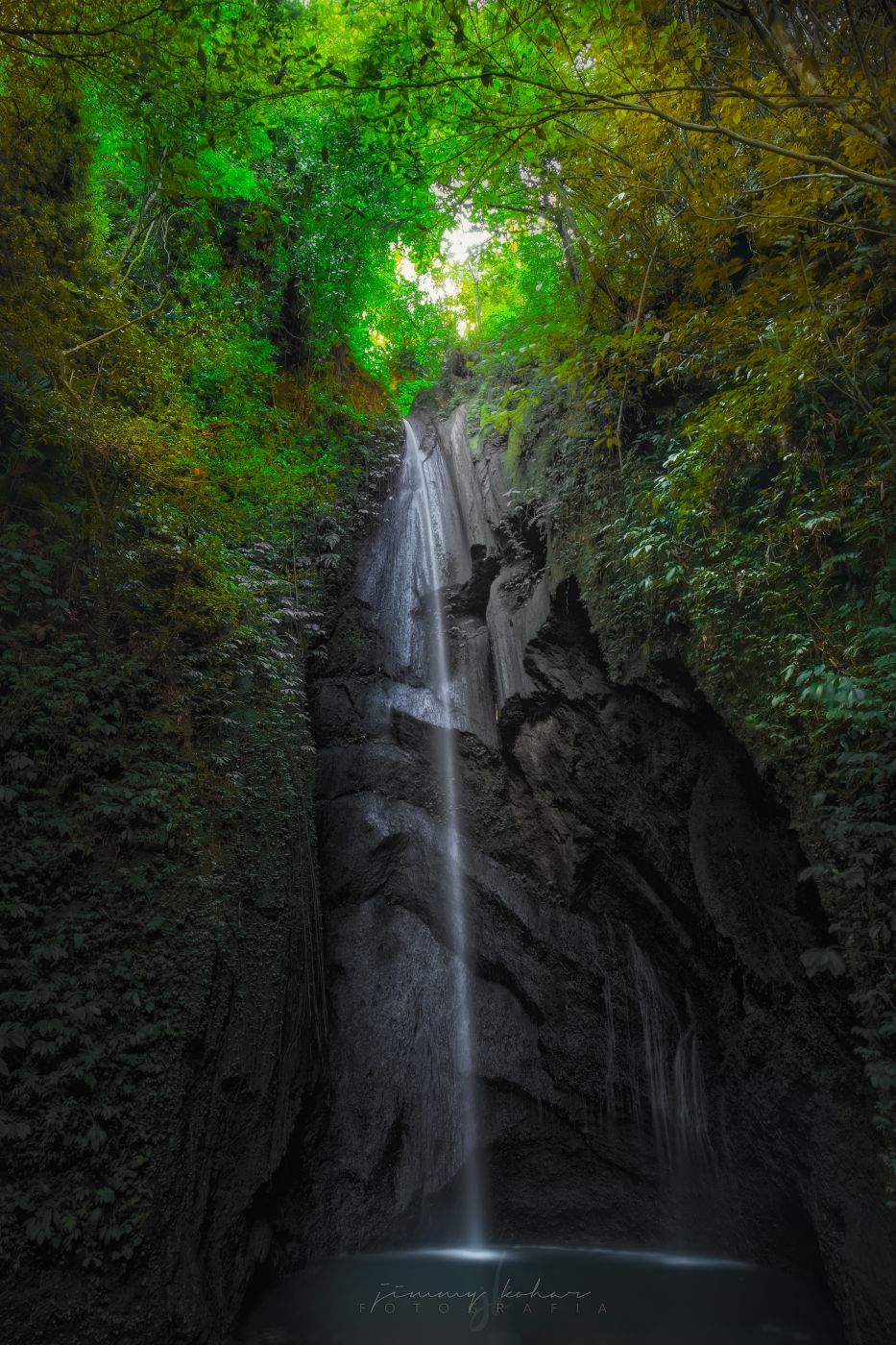 Cau Belayu Waterfall, Indonesia