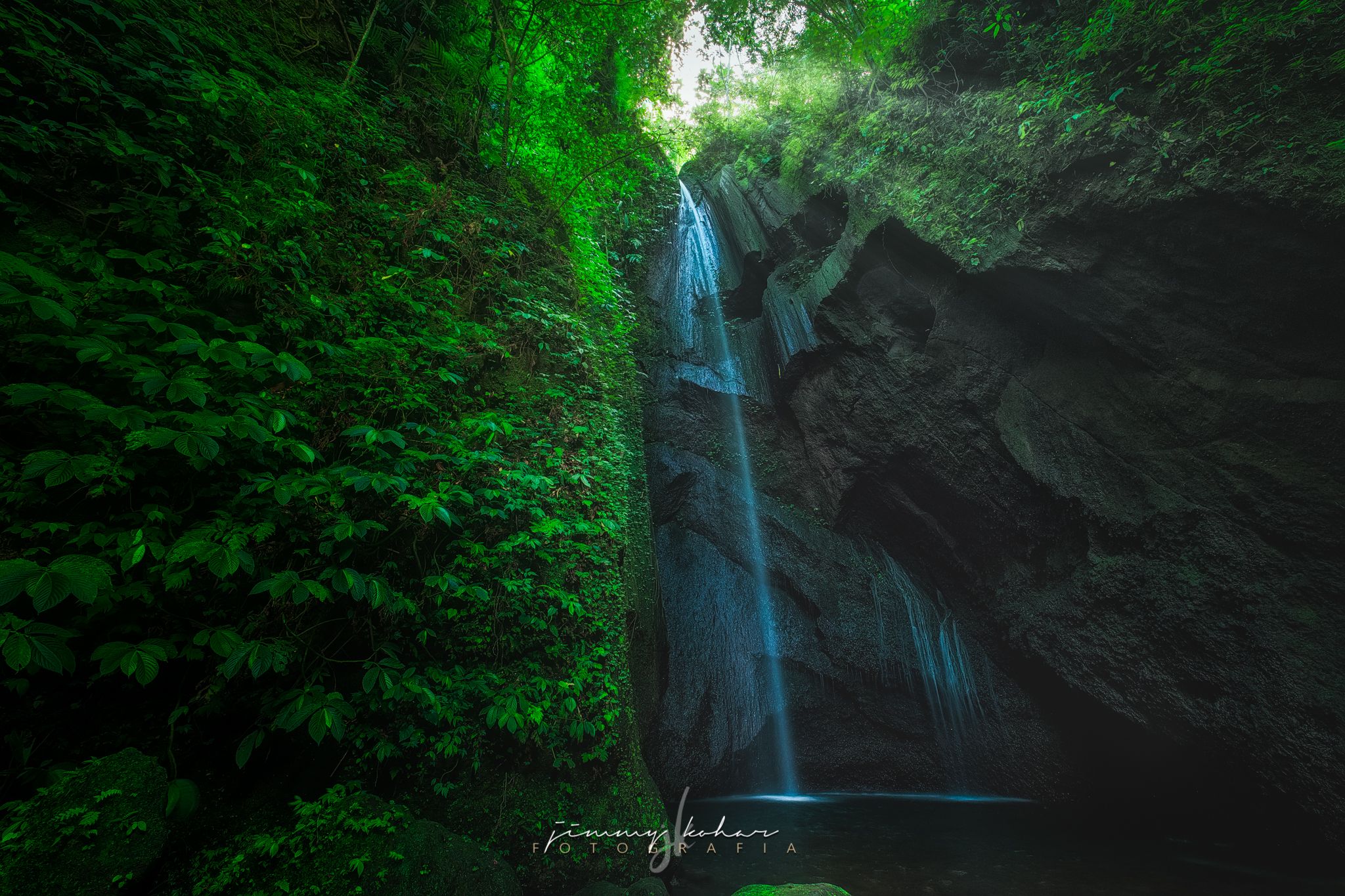 Cau Belayu Waterfall, Indonesia