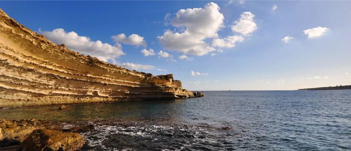Coastline in Malta