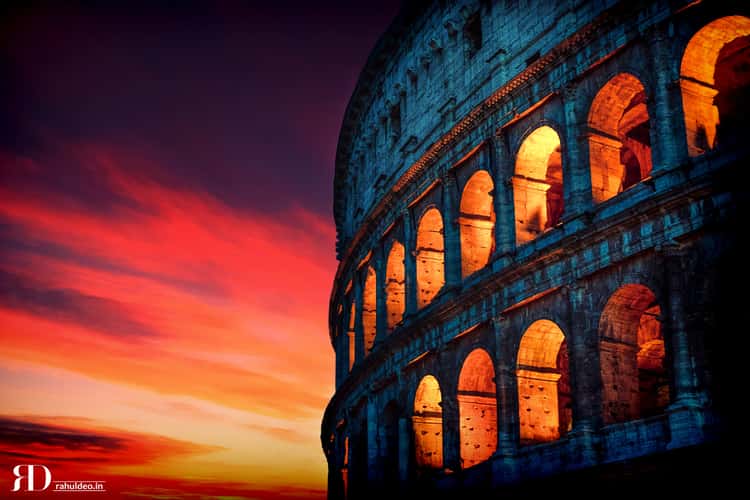 Colosseum (front view), Rome