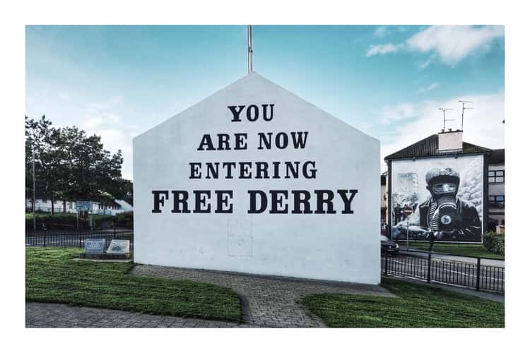 Derry, Stadt des Aufstands und der Wandmalerei