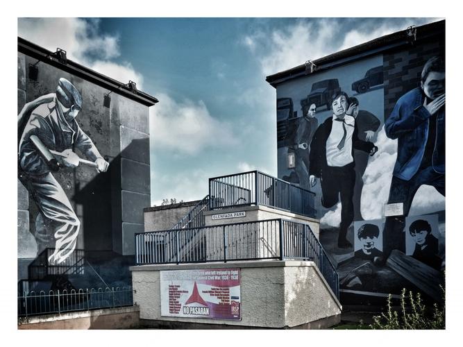 Derry, Stadt des Aufstands und der Wandmalerei