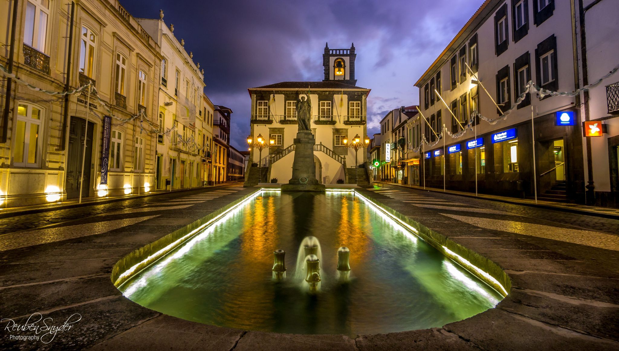 Downtown Ponta Delgada, Portugal