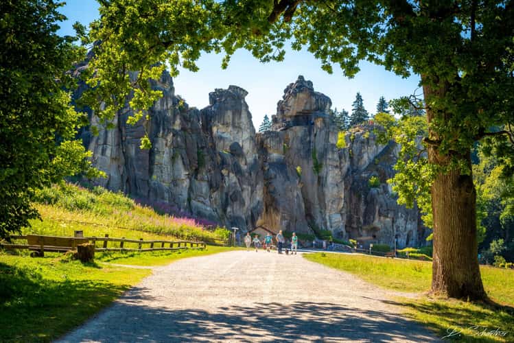 Externsteine, Teutoburg Forest