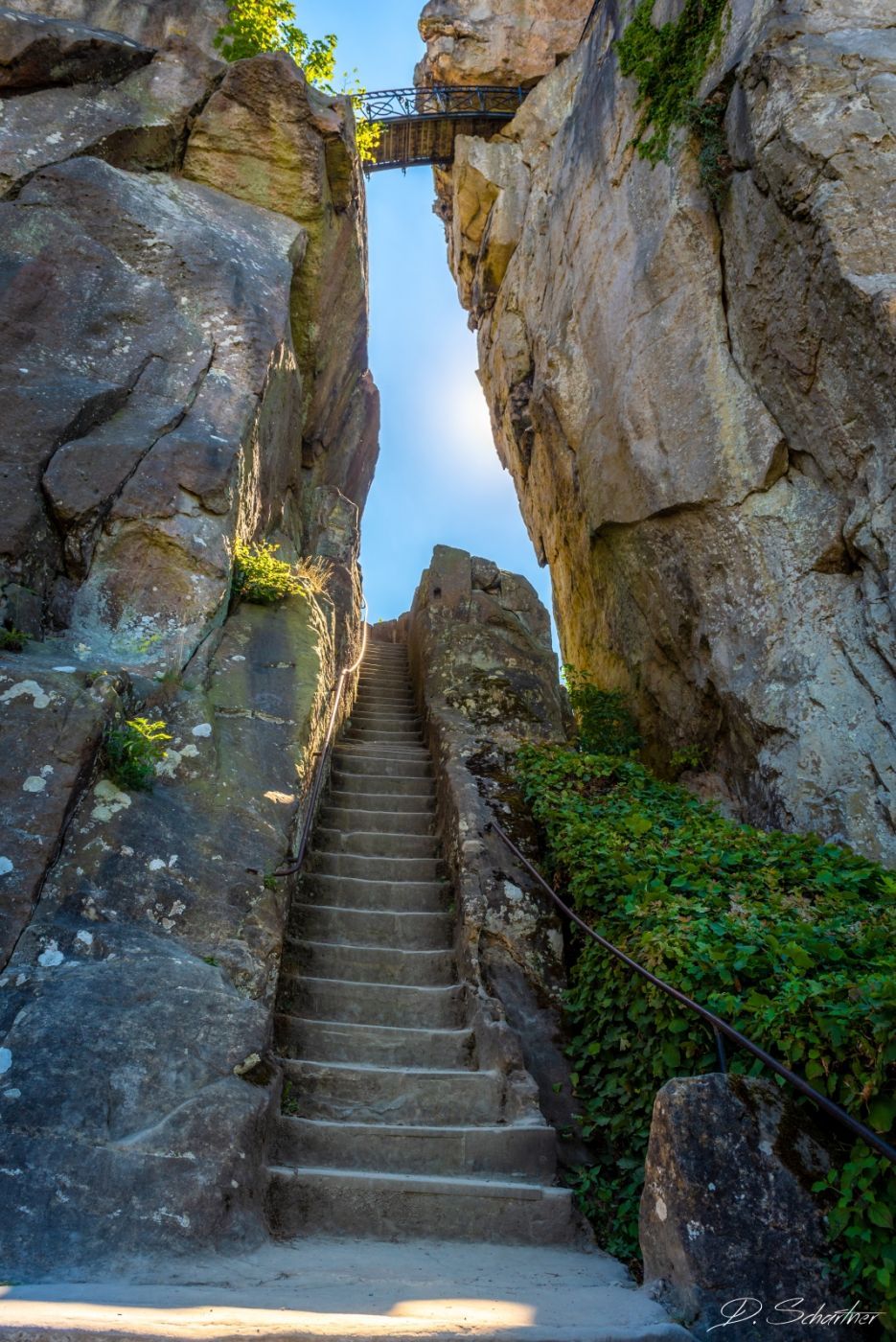 Externsteine, Teutoburg Forest, Germany