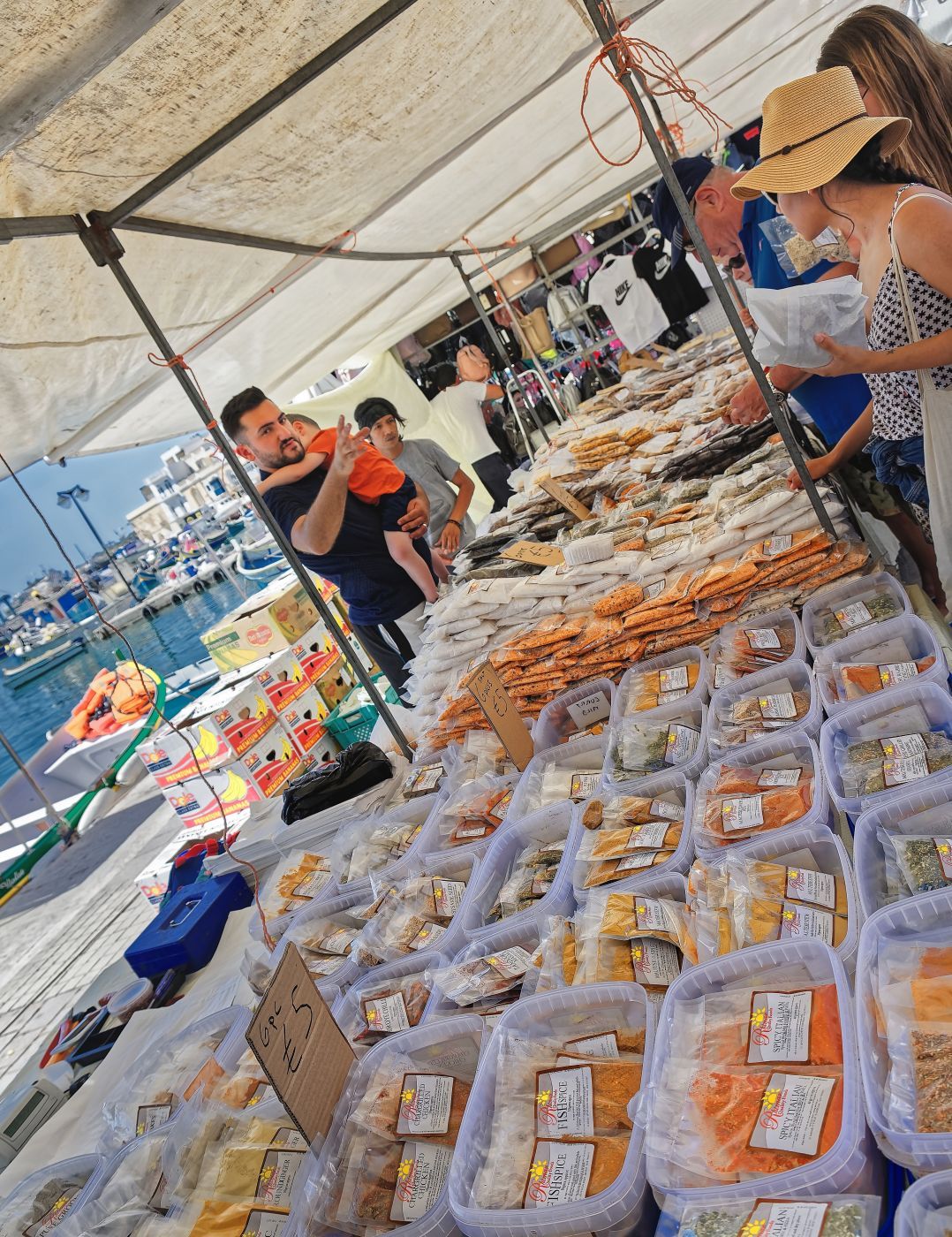 Fish market Marsaxlokk, Malta