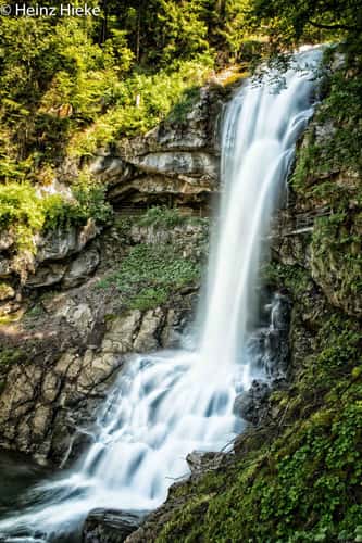 The Giessbach Waterfalls