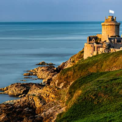 Golden hour at Fort La Latte, France