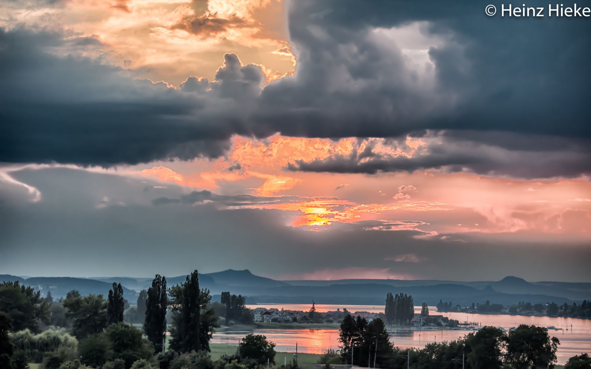 Hegau view, Switzerland