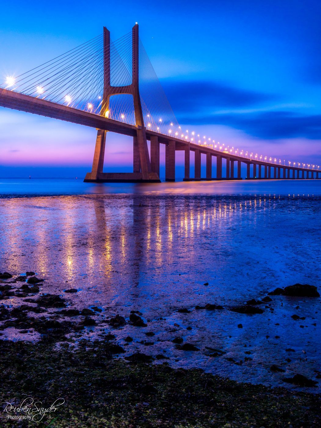 Vasco da Gama Bridge, Lisbon, Portugal