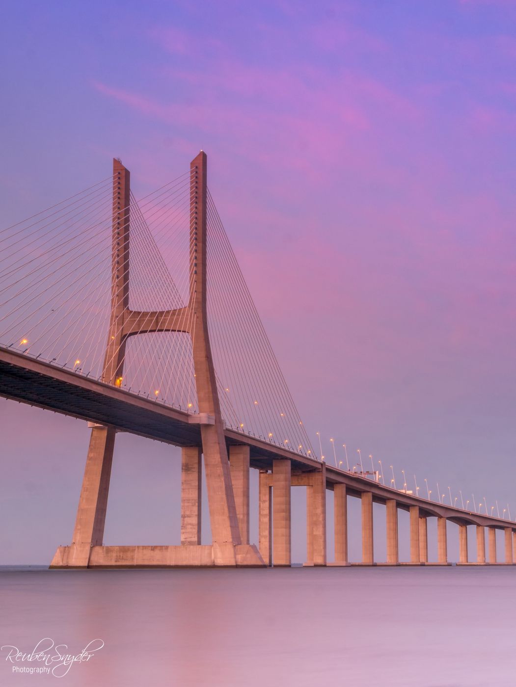 Vasco da Gama Bridge, Lisbon, Portugal