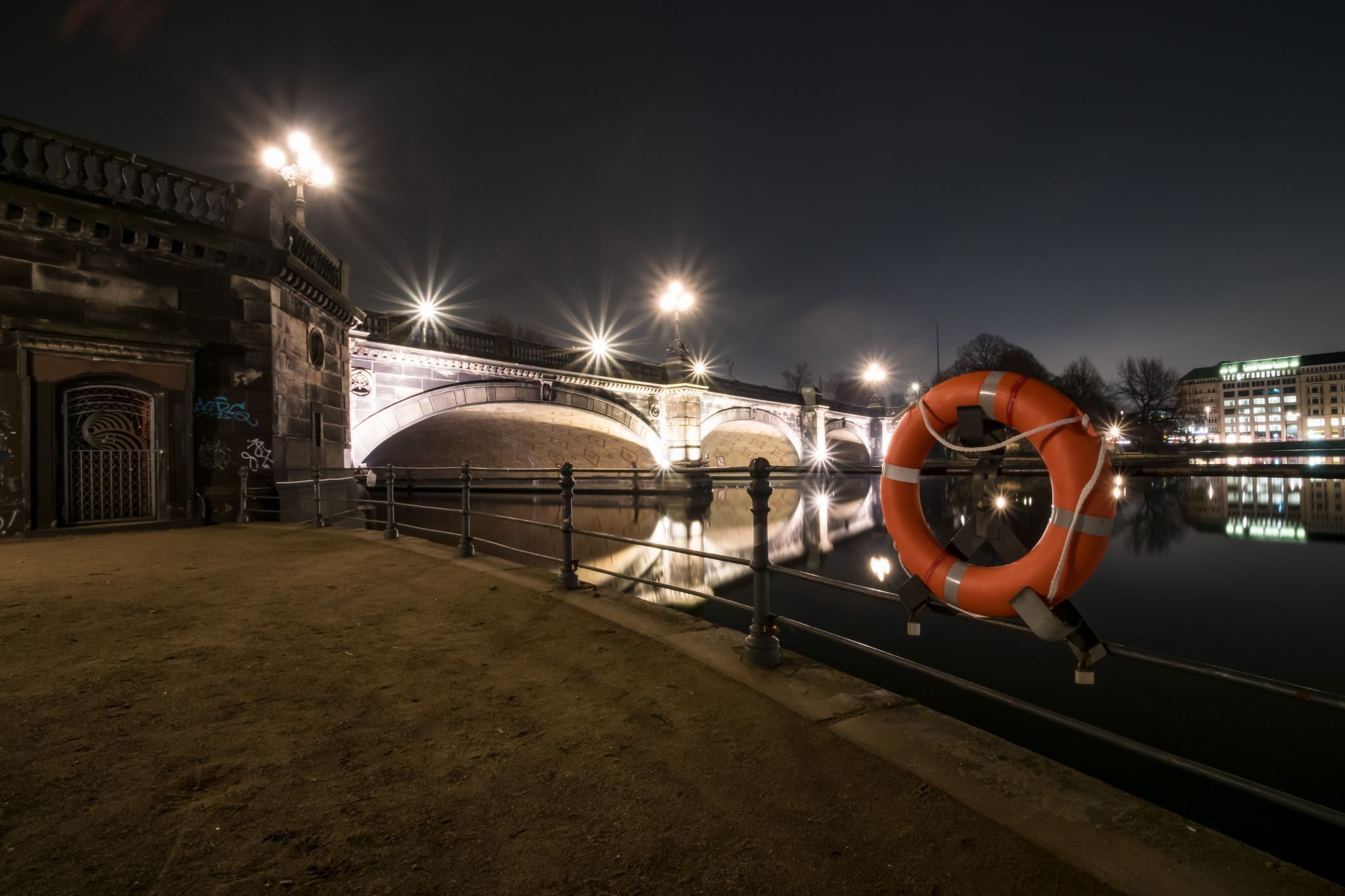 Lombardsbridge, Hamburg, Germany