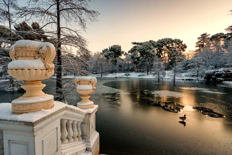 Palacio de Cristal in Parque del Retiro, Madrid