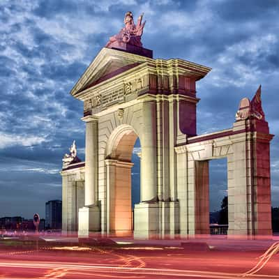 Puerta de San Vicente, Madrid, Spain