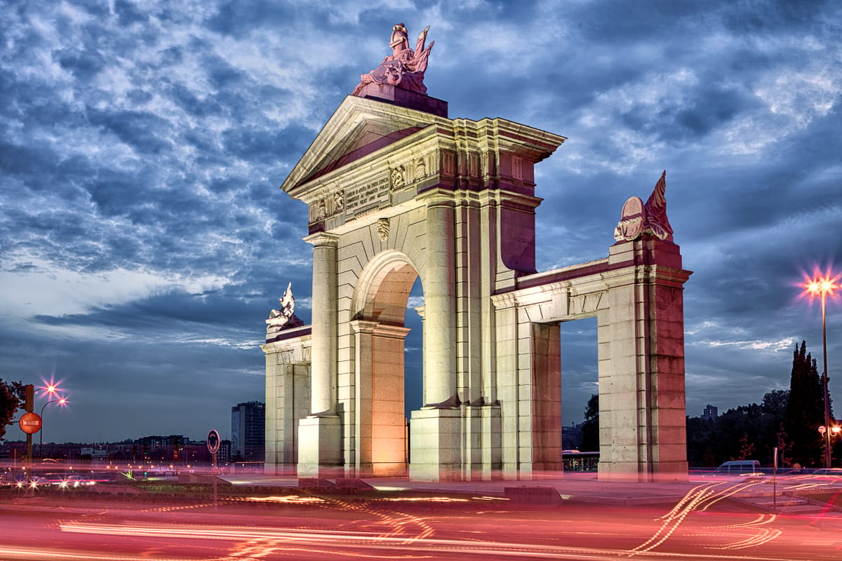 Puerta de San Vicente, Madrid, Spain