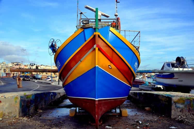 Marsaxlokk harbor