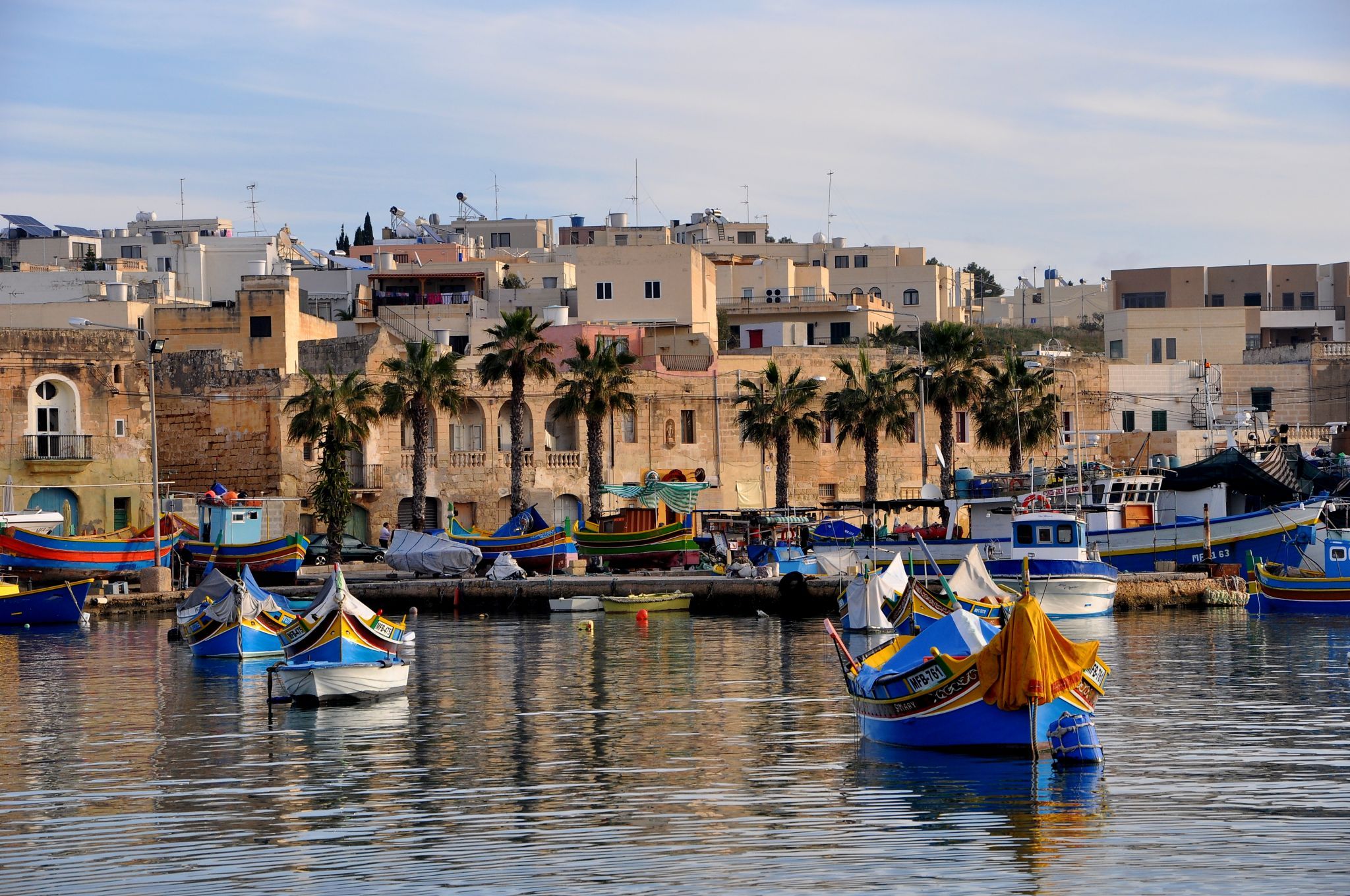 Marsaxlokk harbor, Malta