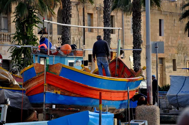 Marsaxlokk harbor