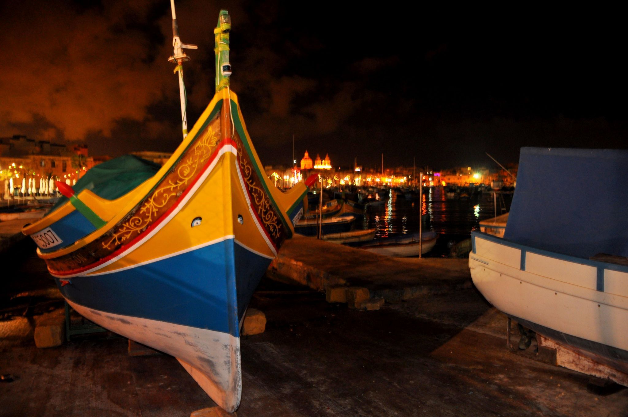 Marsaxlokk harbor, Malta