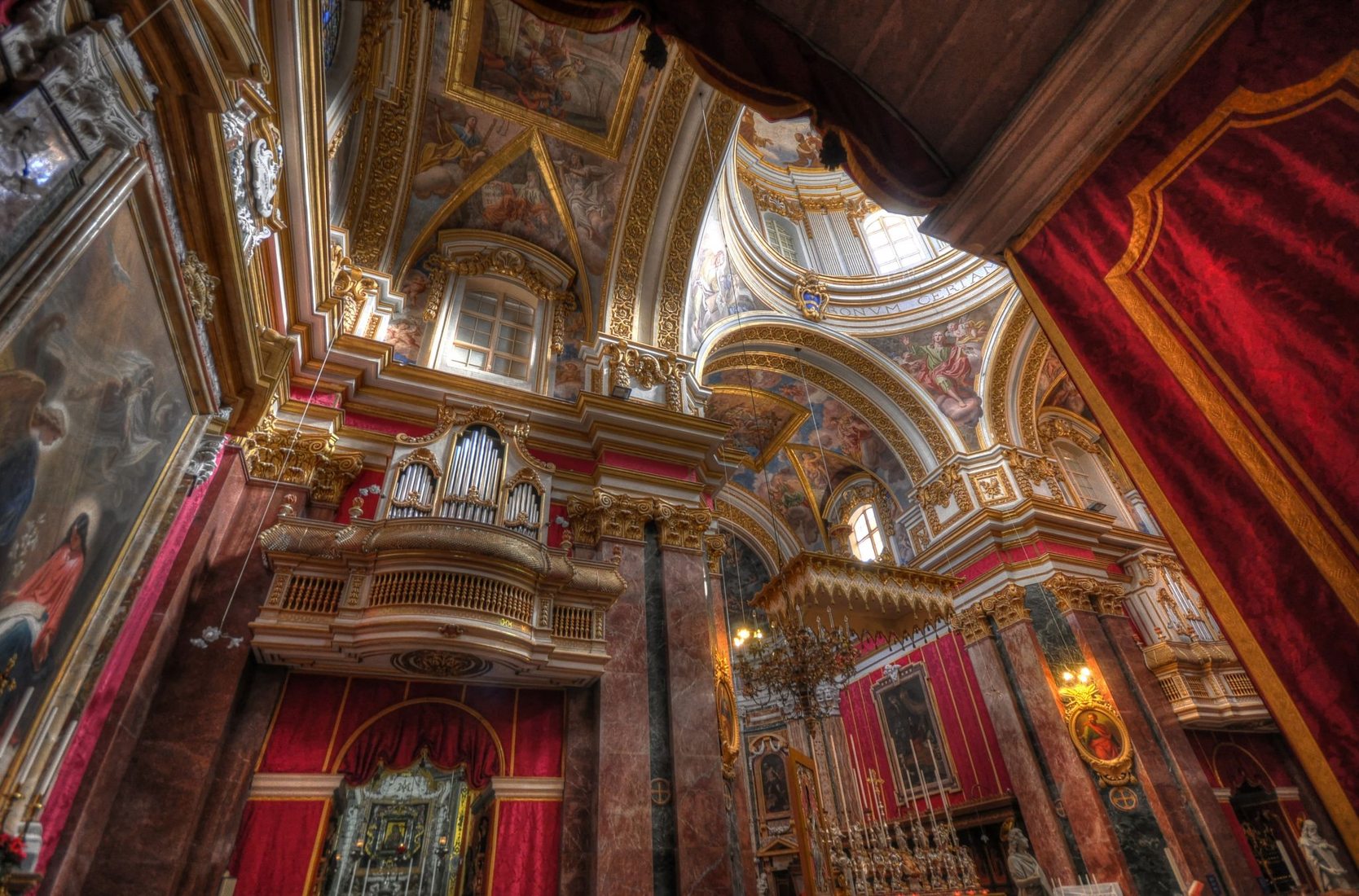 Mdina Cathedral (inside), Malta