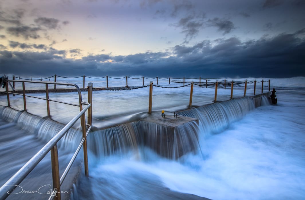 Mona Vale Pool overflow Sydney, Australia