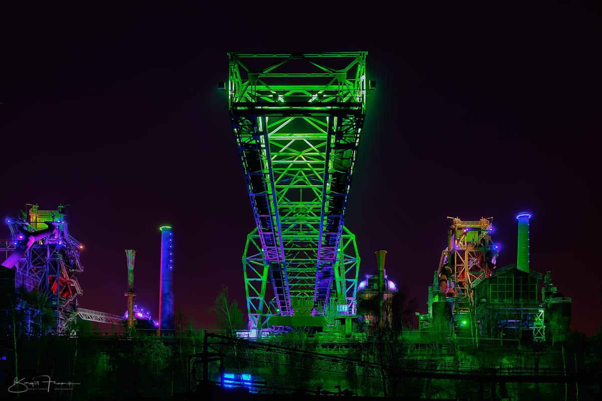 nature park Duisburg Nord, Germany