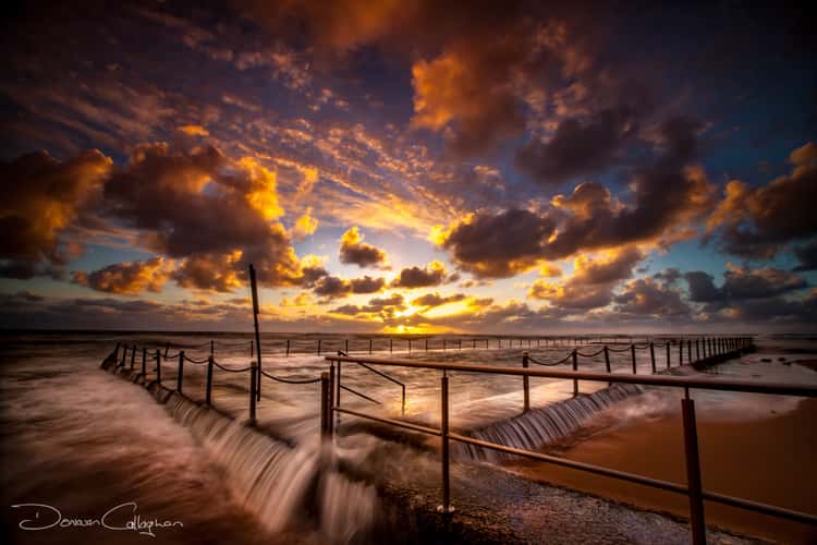Newport Pool Sunrise  NSW