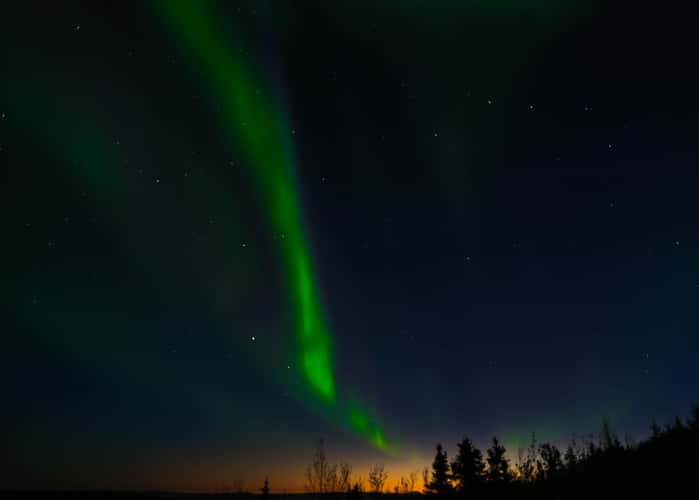 Northern Lights from Murphy Dome