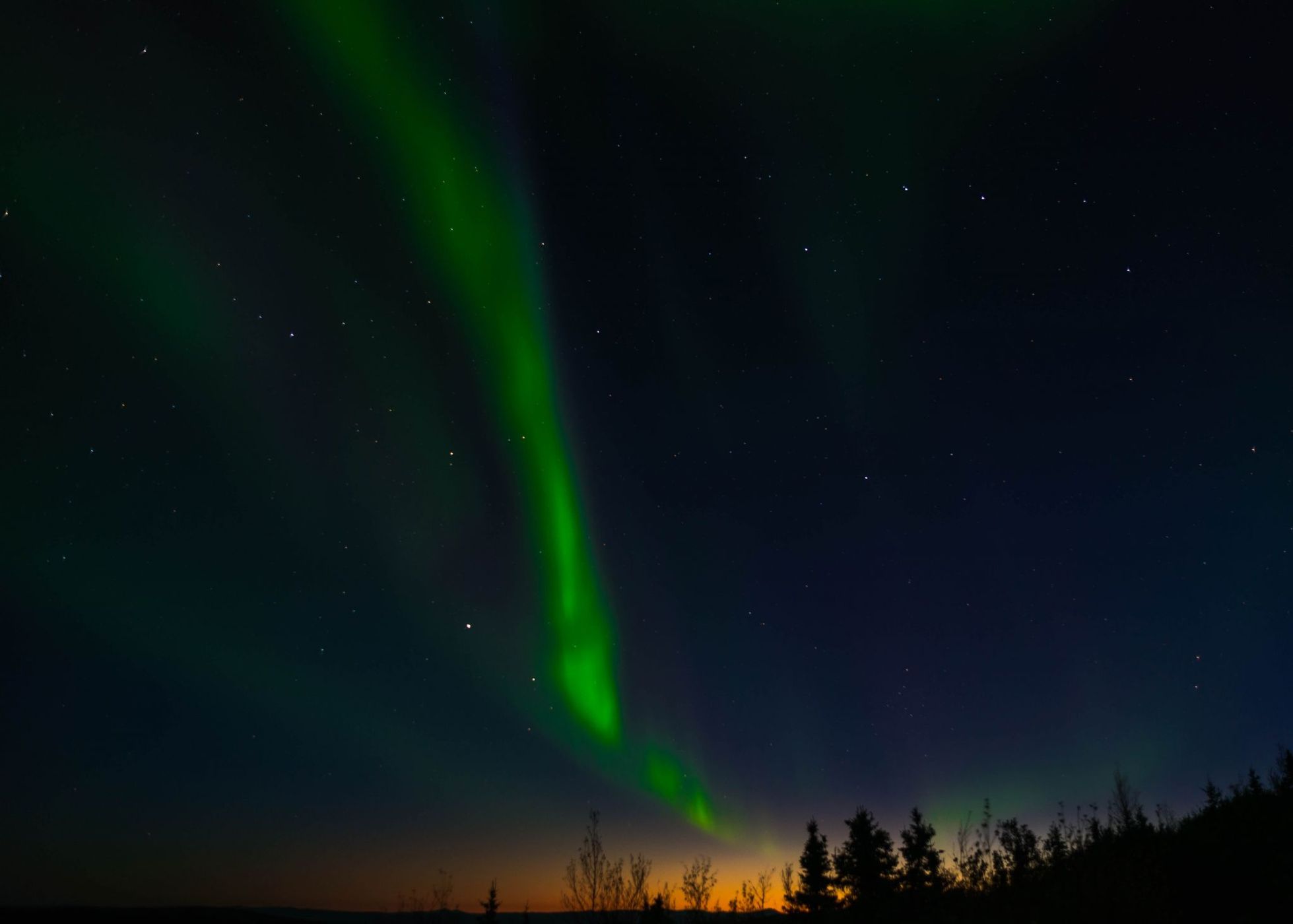 Northern Lights from Murphy Dome, USA