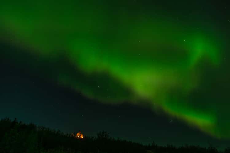 Northern Lights from Murphy Dome
