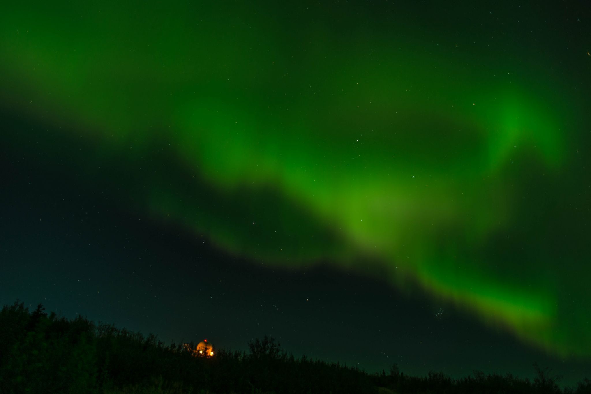 Northern Lights from Murphy Dome, USA