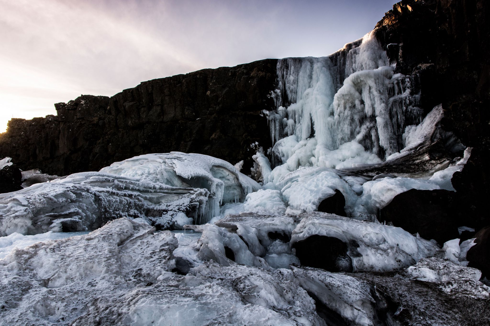 Öxararfoss Waterfall, Iceland