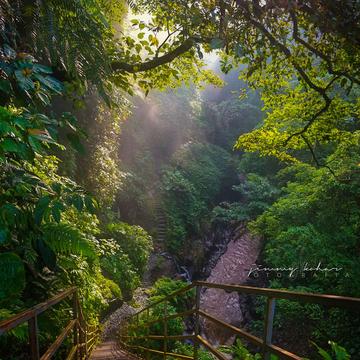 Path to Kuning Waterfall, Indonesia
