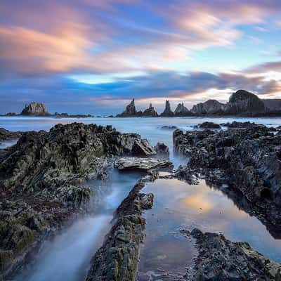 Playa de Gueirúa, Spain