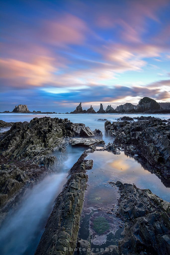 Playa de Gueirúa, Spain