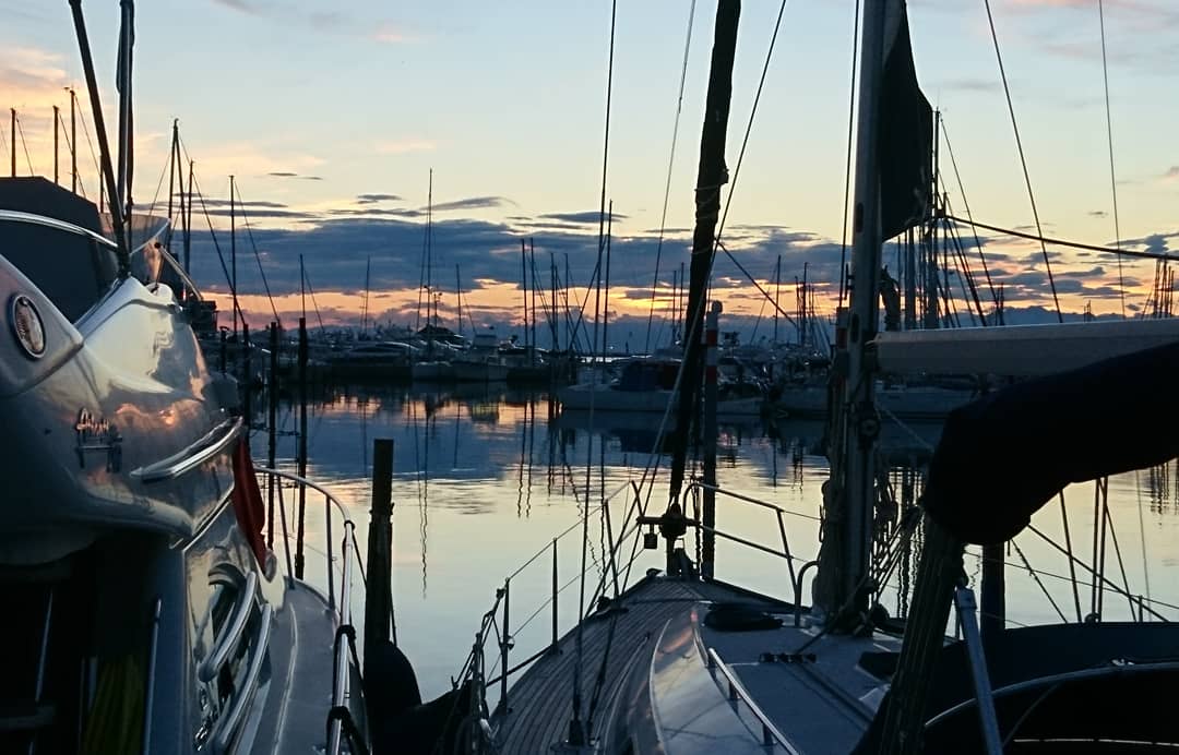 Port in Lignano, Italy, Italy