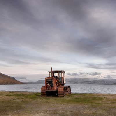 Old wreck in Icelands  Westfjords, Iceland