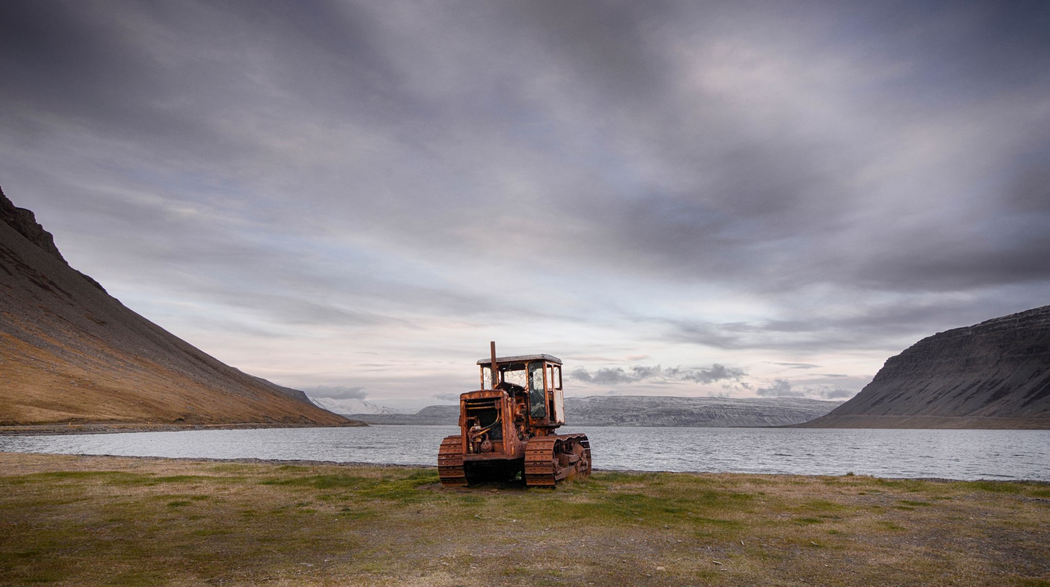 Old wreck in Icelands  Westfjords, Iceland