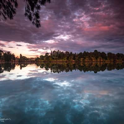 Sunrise on the Hawkesbury River, Australia