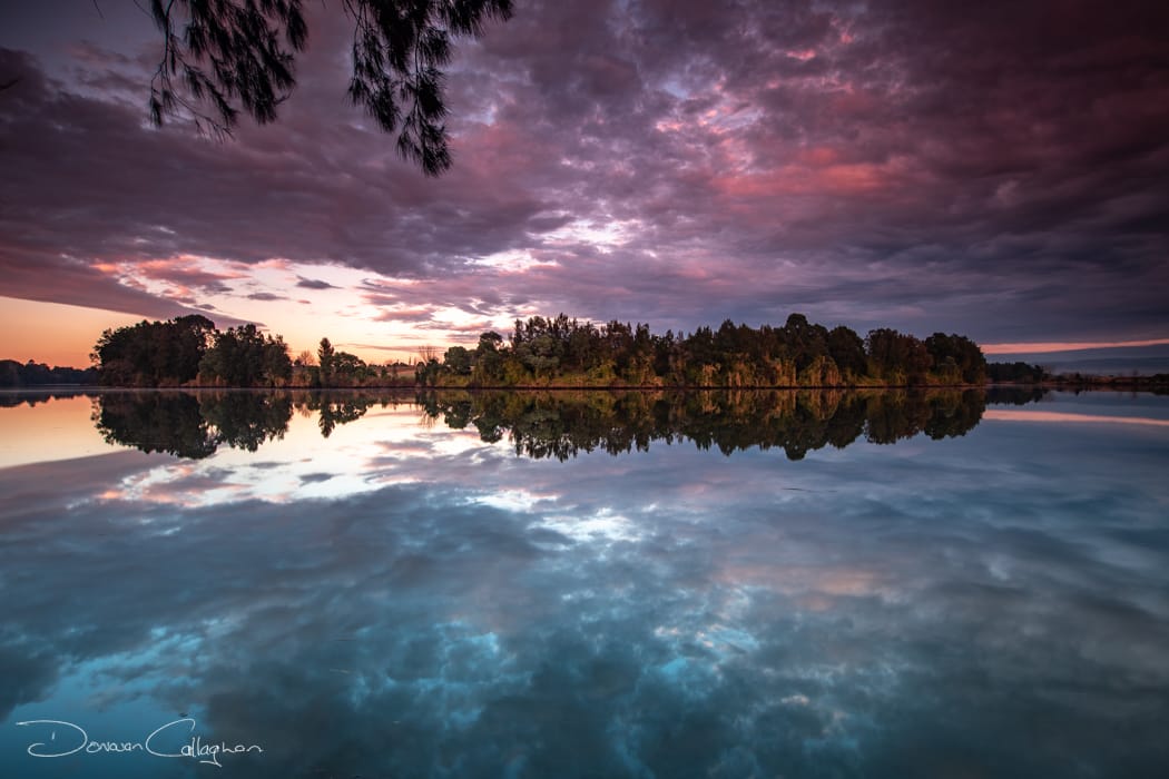 Sunrise on the Hawkesbury River, Australia